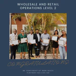 Bconsult learnership graduation day Tracey and Student